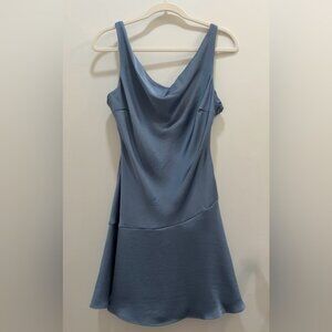 Wild Fable Asymmetrical Blue Dress